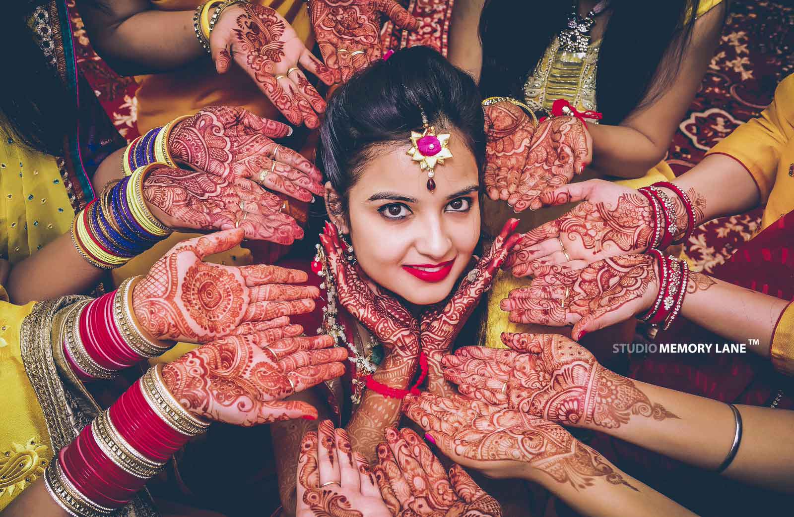 Perfect Mehandi Photoshoot