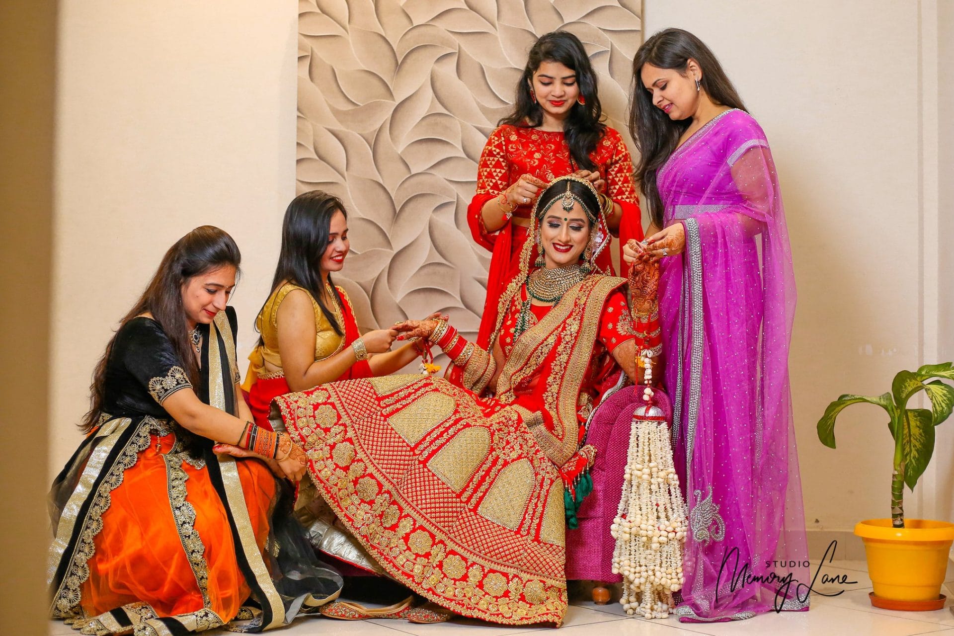 Bride’s maid | Professional wedding photography Punjab