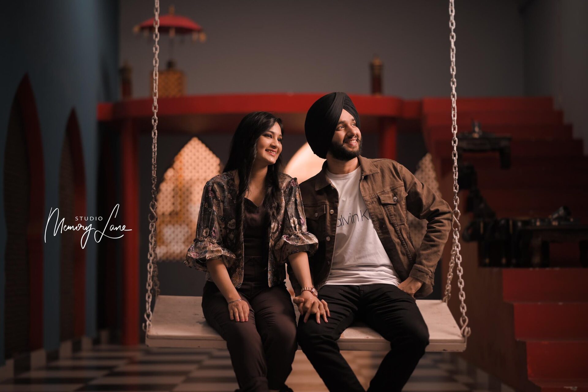 Best Wedding photography Chandigarh | Twining on the Love swing!