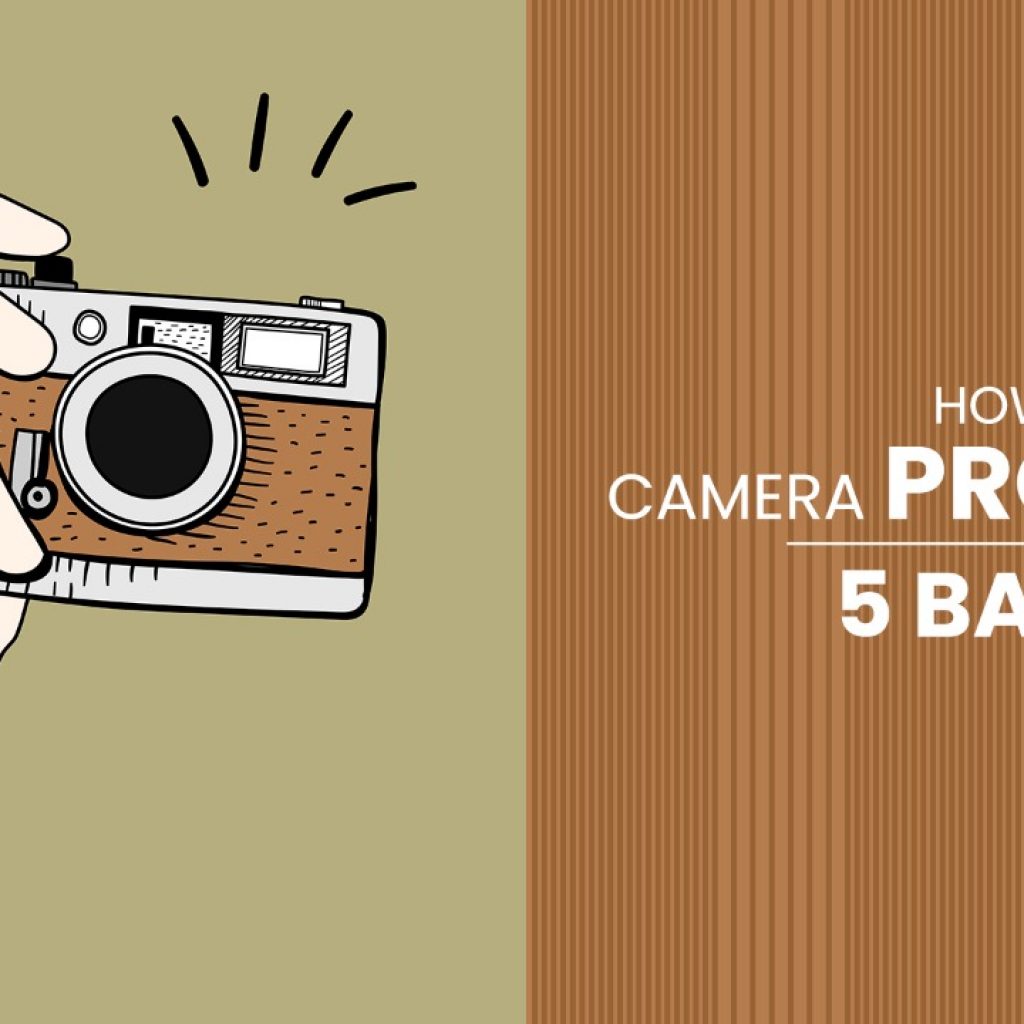 How to handle a camera properly