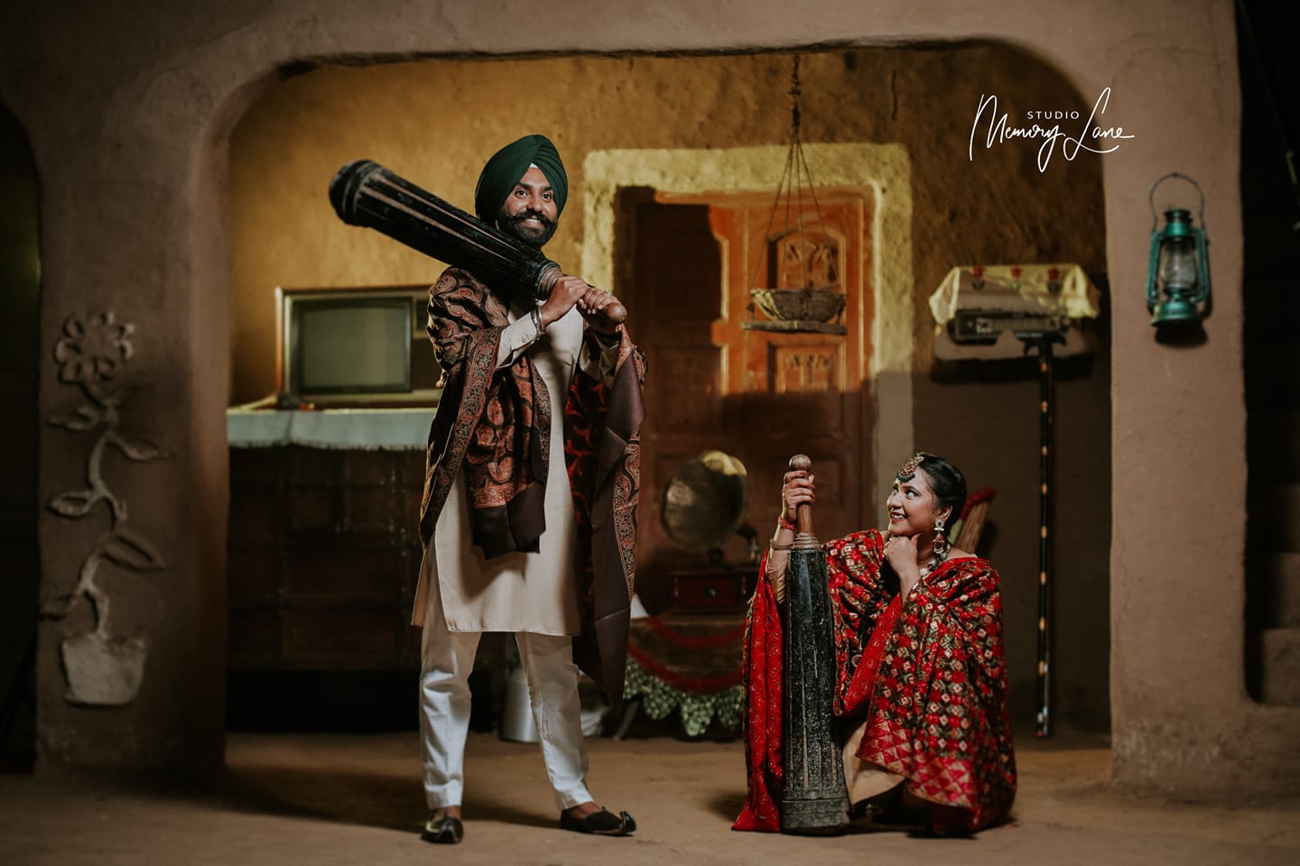 Punjab pre wedding shoot | Cultural theme!