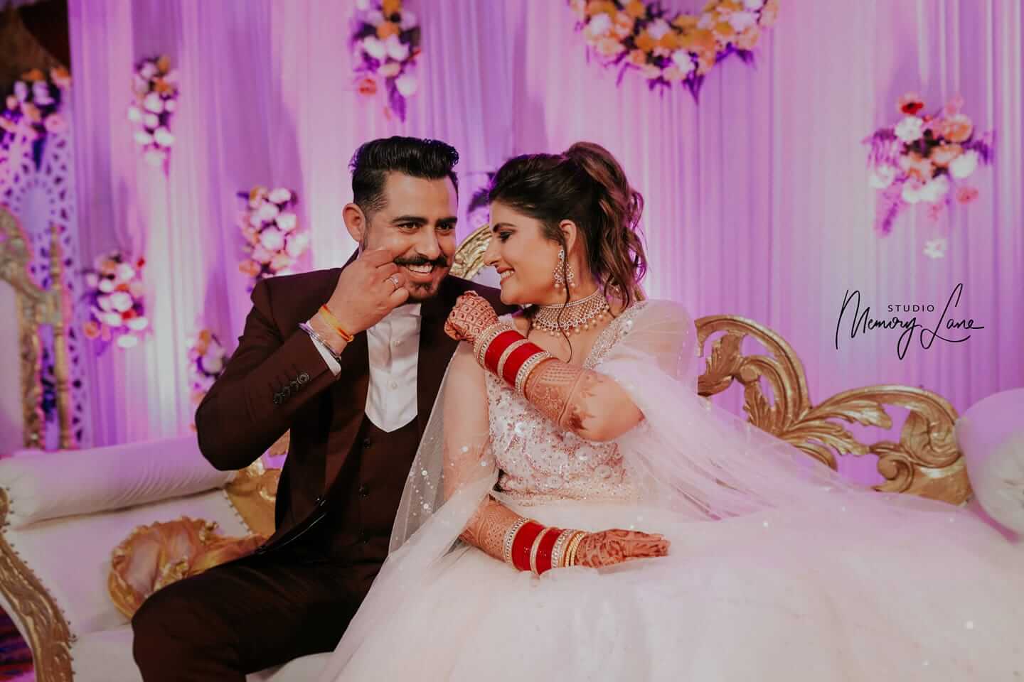 Reception photo shoot in Chandigarh | Perfect when Together!