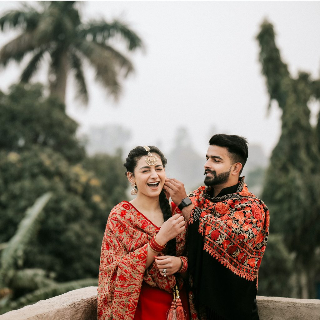 Pre-wedding portrait of Salone & Akash