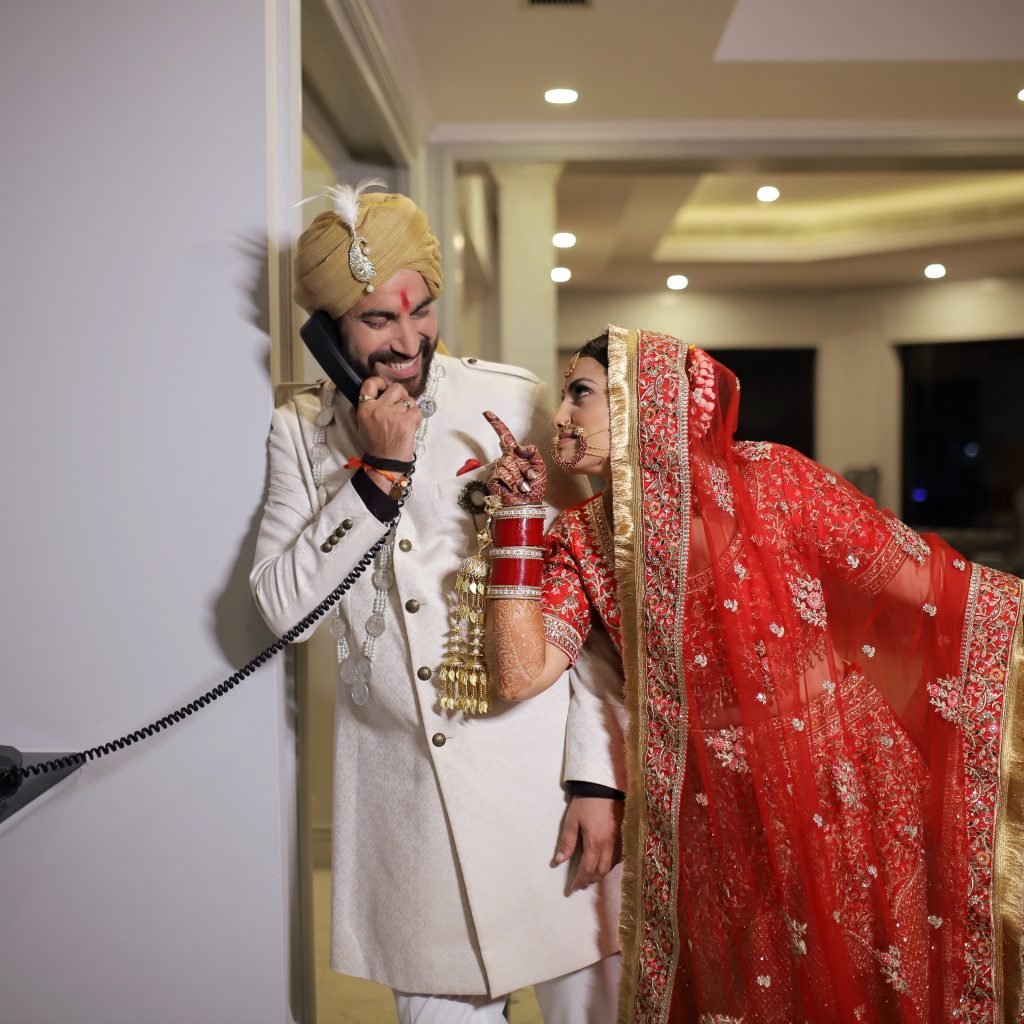 Wedding Photo of bollywood couple Aanchal Chauhan & Sunil Palwal