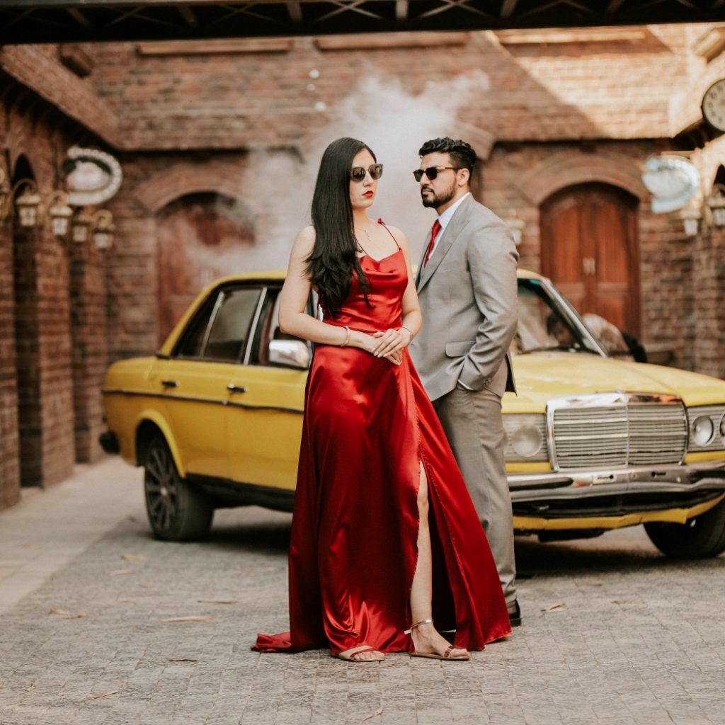 picture from pre-wedding shoot of this couple