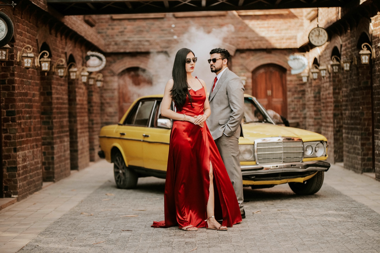 picture from pre-wedding shoot of this couple