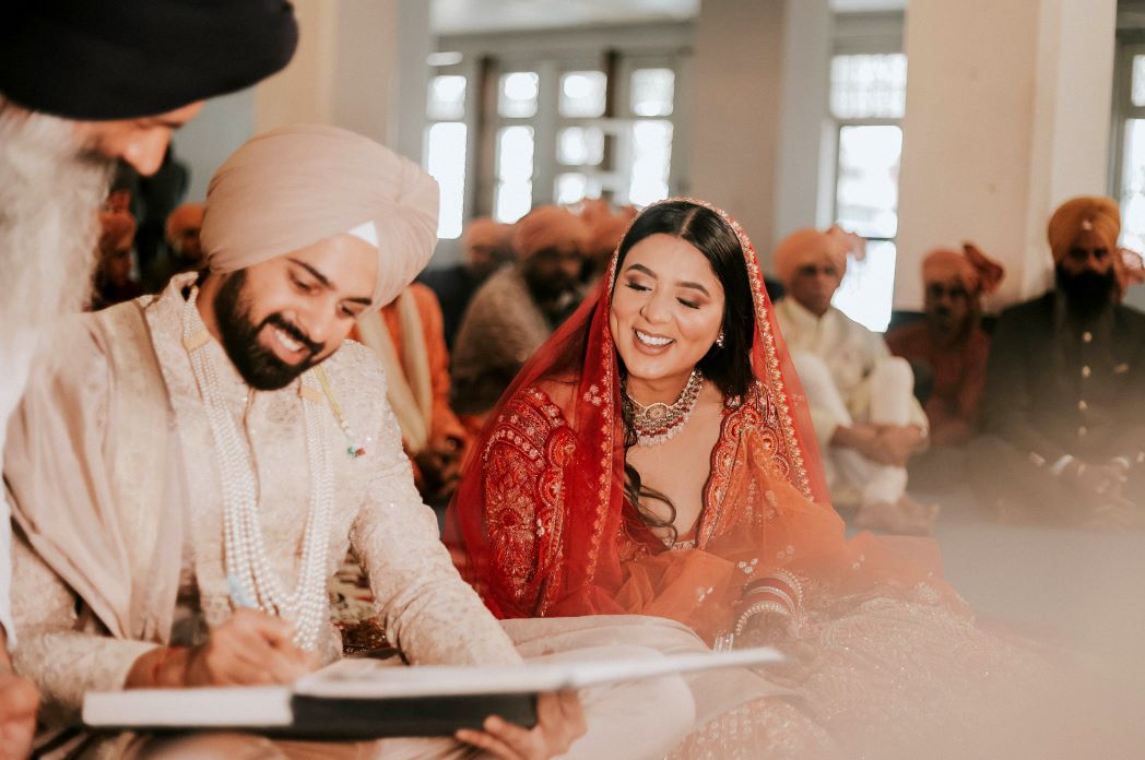 Anand karaj ceremony 