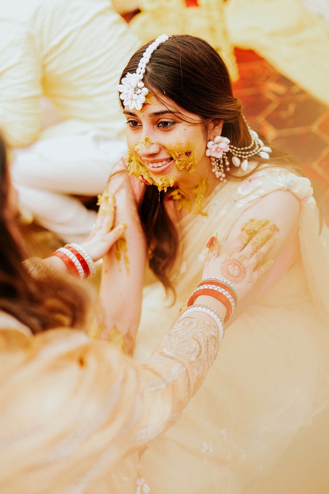 Bride's Haldi Picture