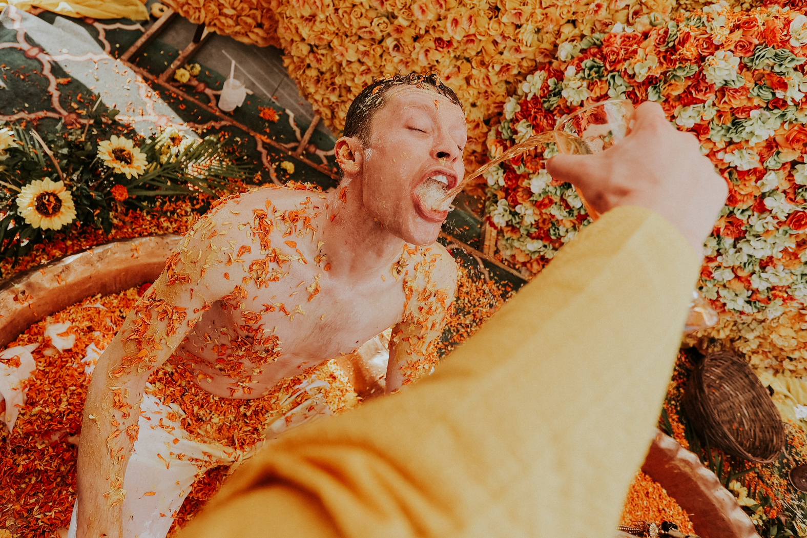 Most fun moment during the haldi ceremony